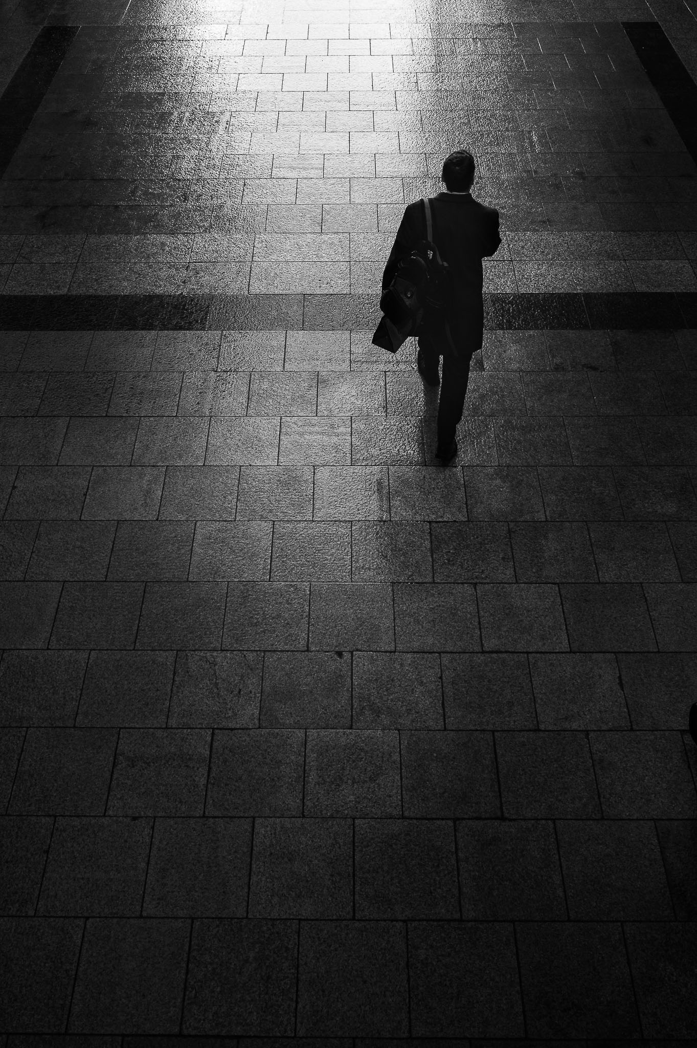 The Commute: My first street shot submitted to 52 Frames in Week 4 (Minimalism) of 2022
